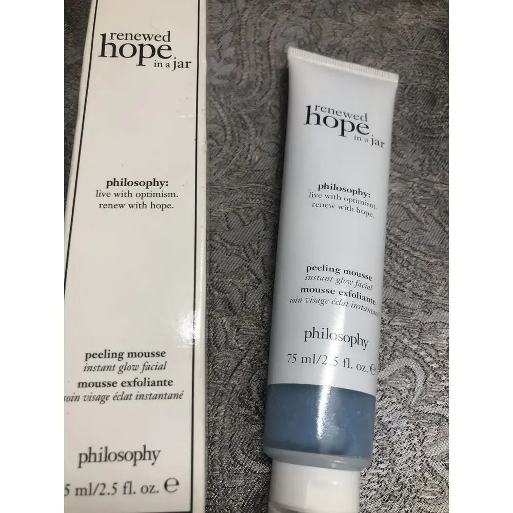 Philosophy Renewed Hope In A Jar instant glow facial Peeling Mousse - 2.5 Oz.
